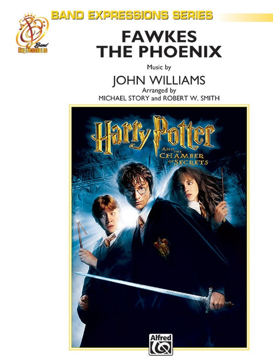 Fawkes the Phoenix (from Harry Potter and the Chamber of Secrets) - Concert Band Conductor Score & Parts (Digital Download)