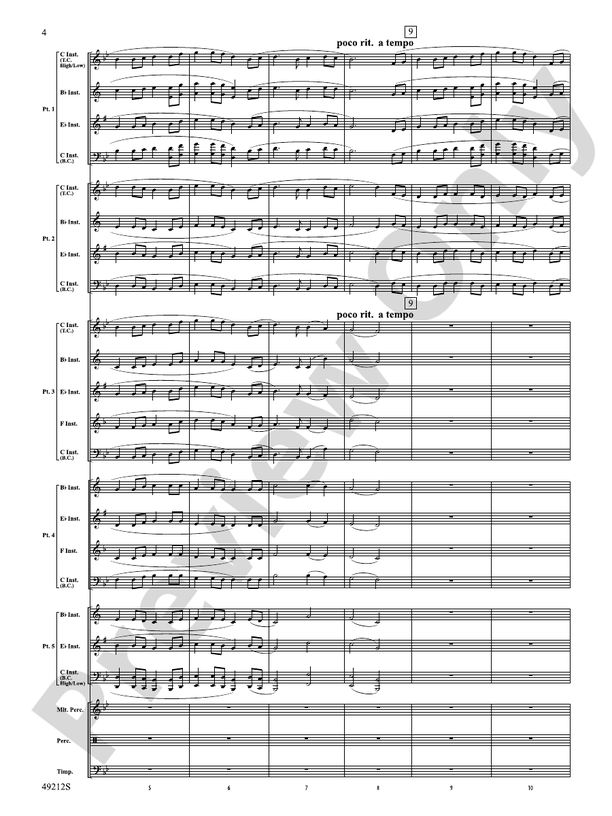 Cumberland Cross (Flexible Arrangement) - Concert Band Conductor Score & Parts (Digital Download)