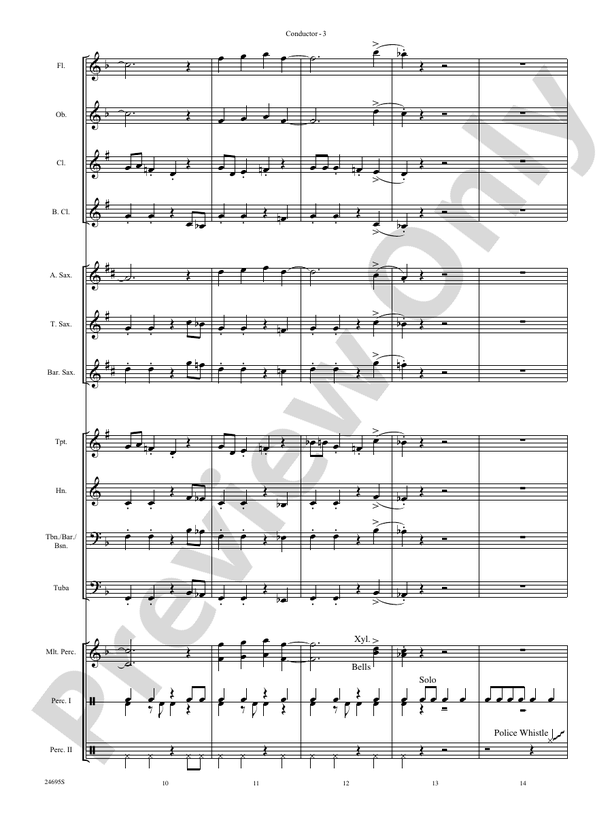 Who Let the Elves Out? - Concert Band Conductor Score & Parts (Digital Download)