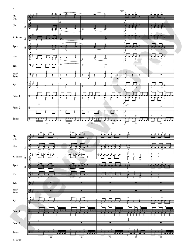Warriors of Beijing - Concert Band Conductor Score & Parts (Digital Download)