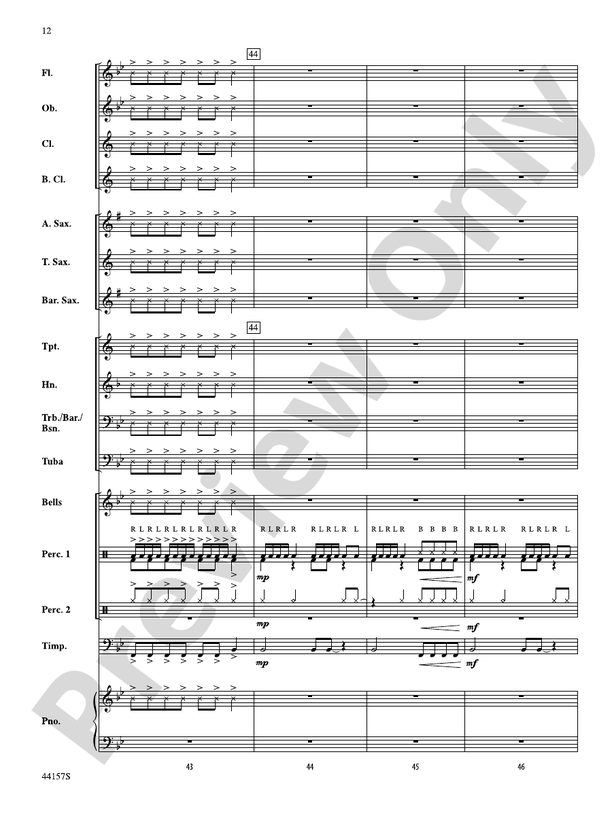 Worksite - Concert Band Conductor Score & Parts (Digital Download)