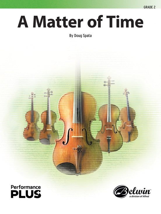 A Matter of Time - String Orchestra Conductor Score & Parts (Digital Download)
