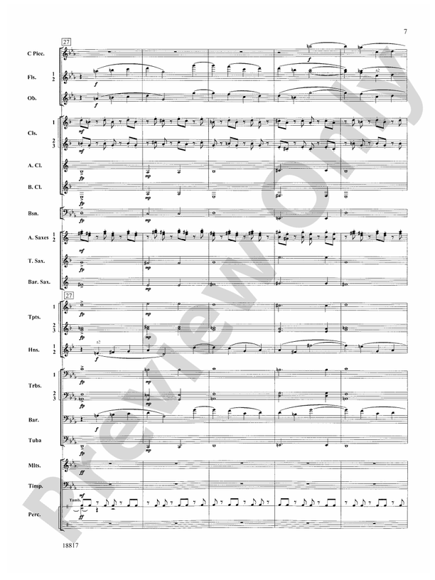 Northwest Rising - Concert Band Conductor Score & Parts (Digital Download)