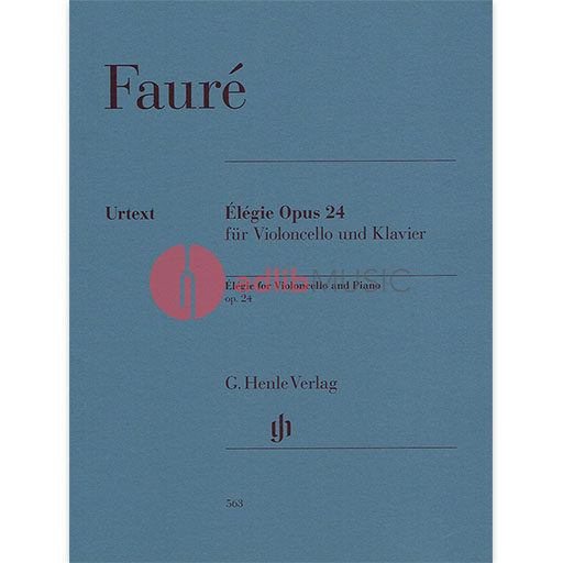 Elegie Op 24 for Cello and Piano