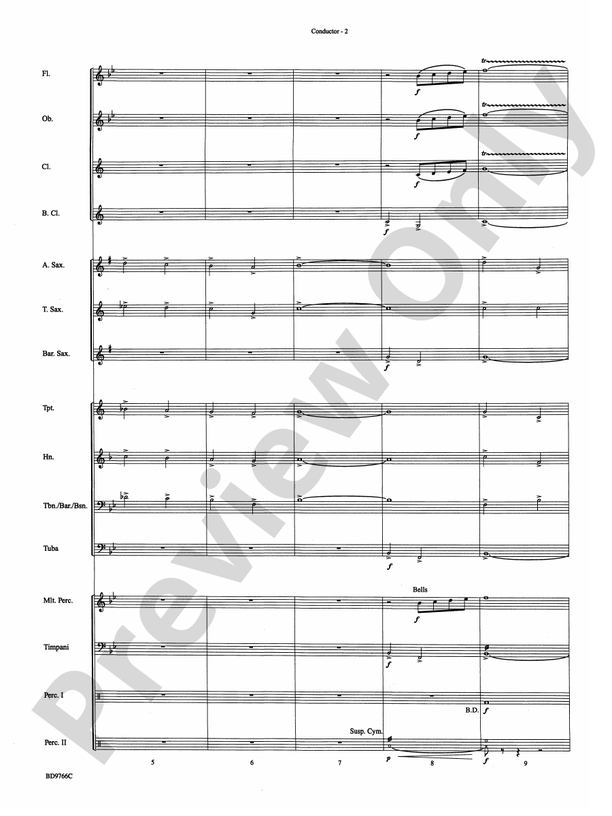 Glorioso (A Fanfare and Procession for Band) - Concert Band Conductor Score & Parts (Digital Download)
