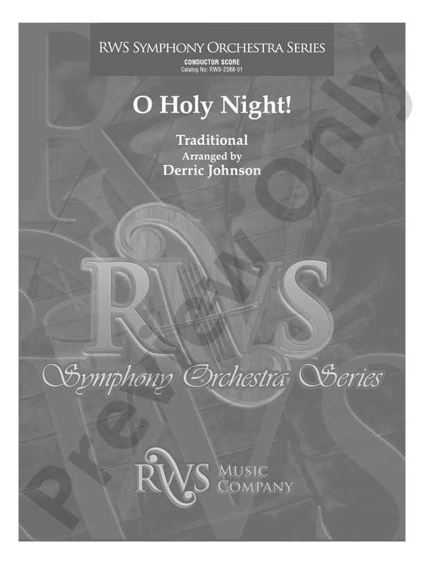 O Holy Night! (Grade 4.5) - Full Orchestra Conductor Score & Parts (Digital Download)
