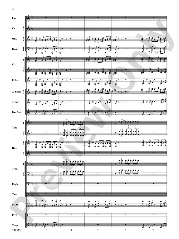 Triumphal March (from Aida) - Concert Band Conductor Score & Parts (Digital Download)