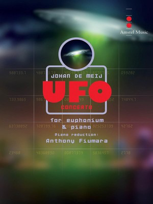 UFO Concerto - Piano Reduction - Johan de Meij - Euphonium Amstel Music Piano Accompaniment Part