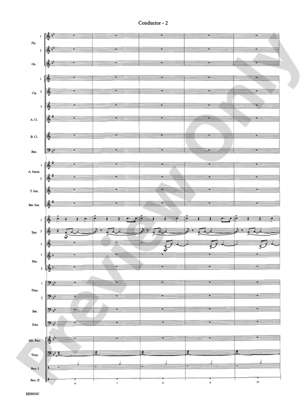 Semper Liberi (We Will Always Be Free) - Concert Band Conductor Score & Parts (Digital Download)