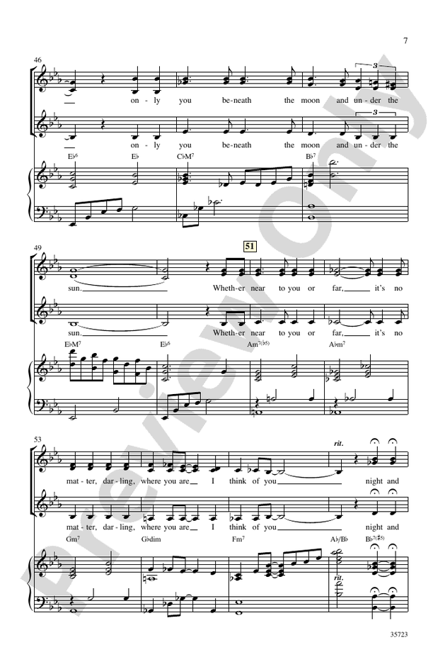 Let's Fall in Love – SSA Choral Octavo (Digital Download)