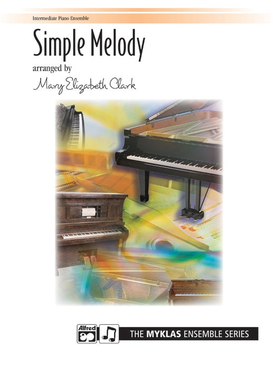 Simple Melody - 2 Pianos, 4 Hands (Digital Download)