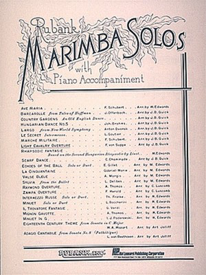 Light Cavalry Overture - Xylophone/Marimba Solo with Piano - Grade 5 - Franz von Suppí© - Marimba|Xylophone John B. Quick Rubank Publications