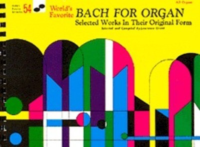 Bach For Organ Vol1 54 Worlds Favorite - Out Of Print