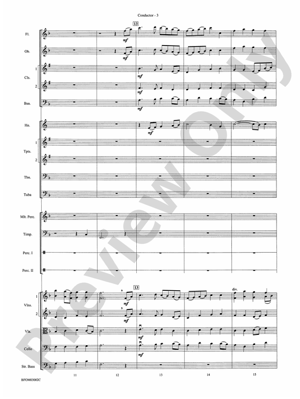 A Vaughan Williams Christmas – Full Orchestra Conductor Score & Parts (Digital Download)