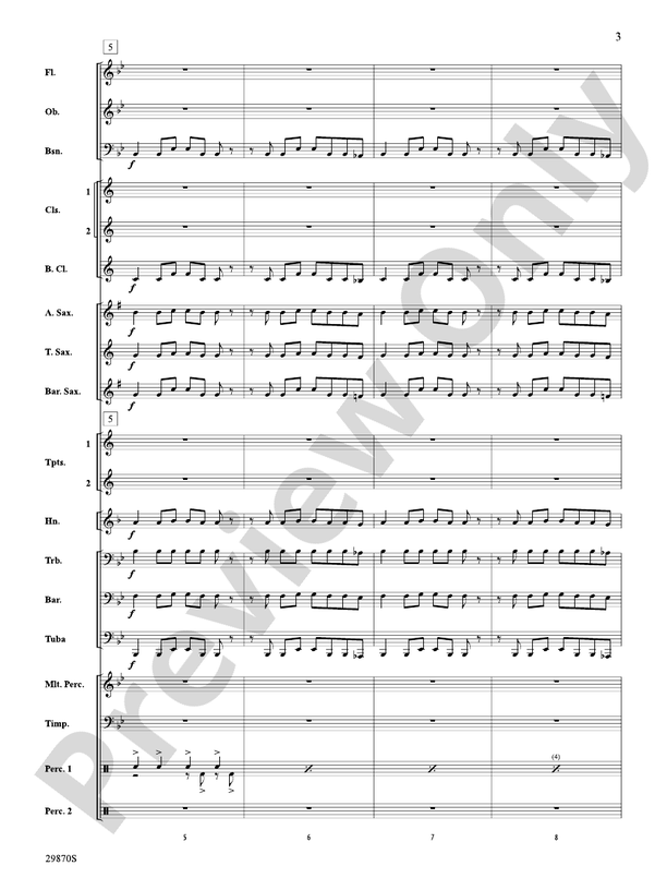 Know Your Enemy - Concert Band Conductor Score & Parts (Digital Download)