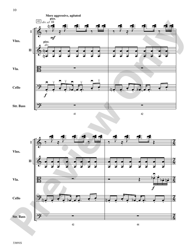 Paranoid Android (from OK Computer) - String Orchestra Conductor Score & Parts (Digital Download)