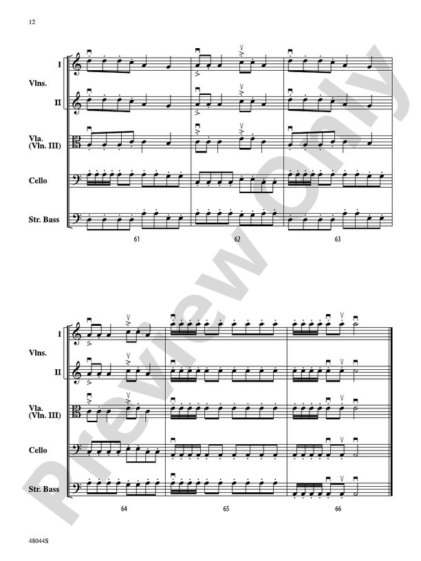The Ascent - String Orchestra Conductor Score & Parts (Digital Download)