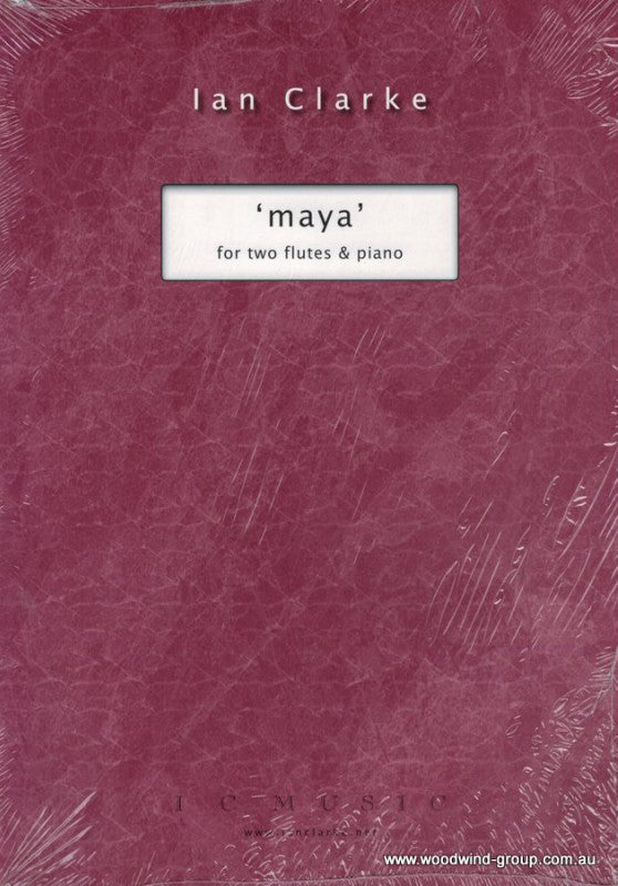 Clarke - Maya - 2 Flutes/Piano I C Music 960977