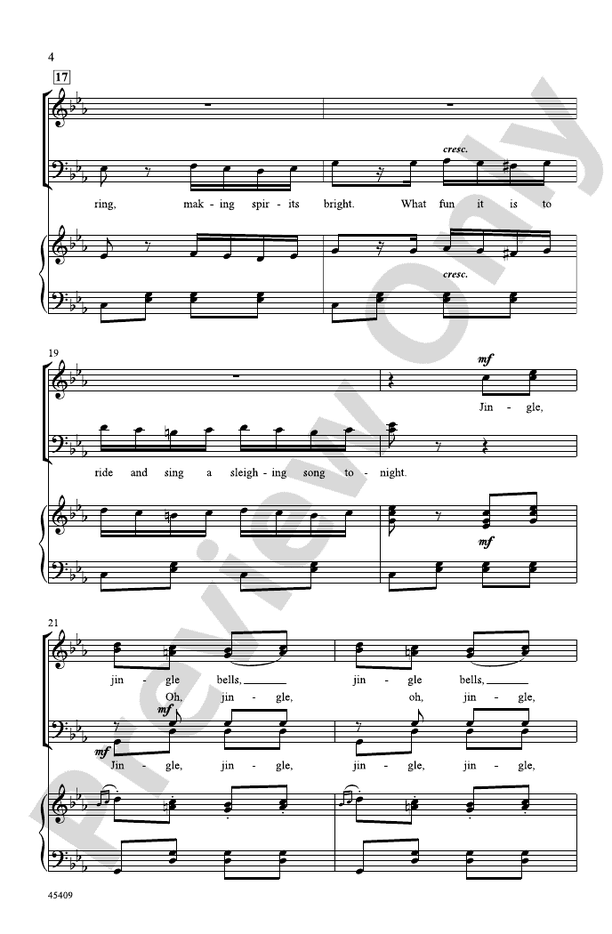 Jingle Bells Rondo – SATB Choral Octavo (Digital Download)