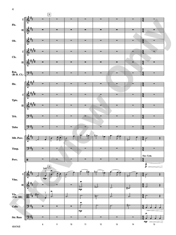 The Magic of Harry Potter – Full Orchestra Conductor Score & Parts (Digital Download)