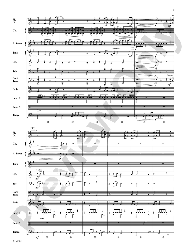 Rite of Ascension - Concert Band Conductor Score & Parts (Digital Download)