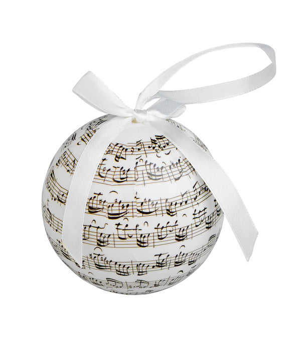 Christmas Decoration Ball with Sheet Music
