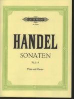 Flute Sonatas Vol. 1 - George Friederich Handel - Flute/Piano - Edition Peters