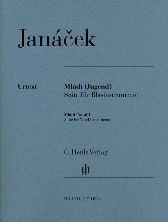 Janacek - Suite For Wind Instruments Mladi (Youth) - Bass Clarinet/Bassoon/Clarinet/French Horn Sheet Music/Flute/Oboe/Piccolo Parts Henle HN1093
