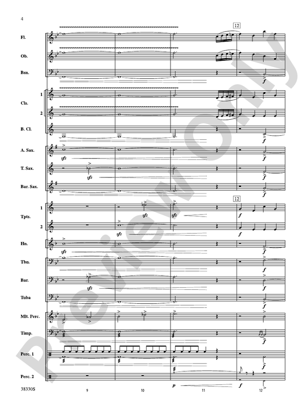 From the Realms of Glory! - Concert Band Conductor Score & Parts (Digital Download)