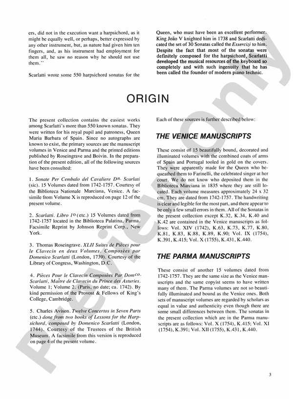 Scarlatti - An Introduction to His Keyboard Works - Piano (Digital Download)