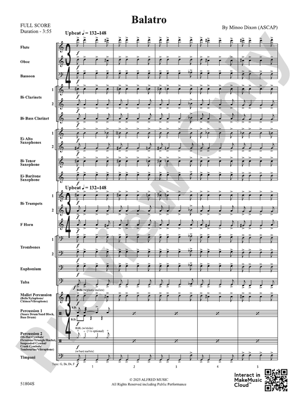 Balatro - Concert Band Conductor Score & Parts(Digital Download)