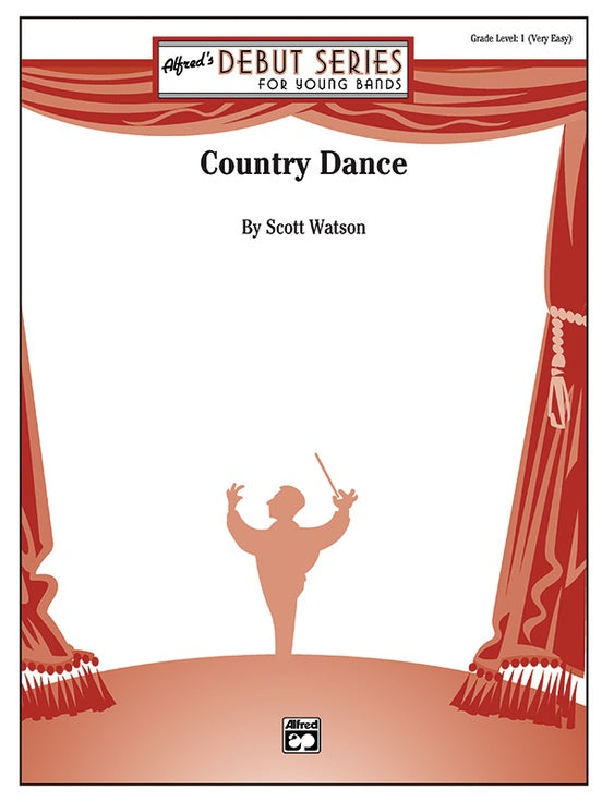 Country Dance - Concert Band Conductor Score & Parts (Digital Download)