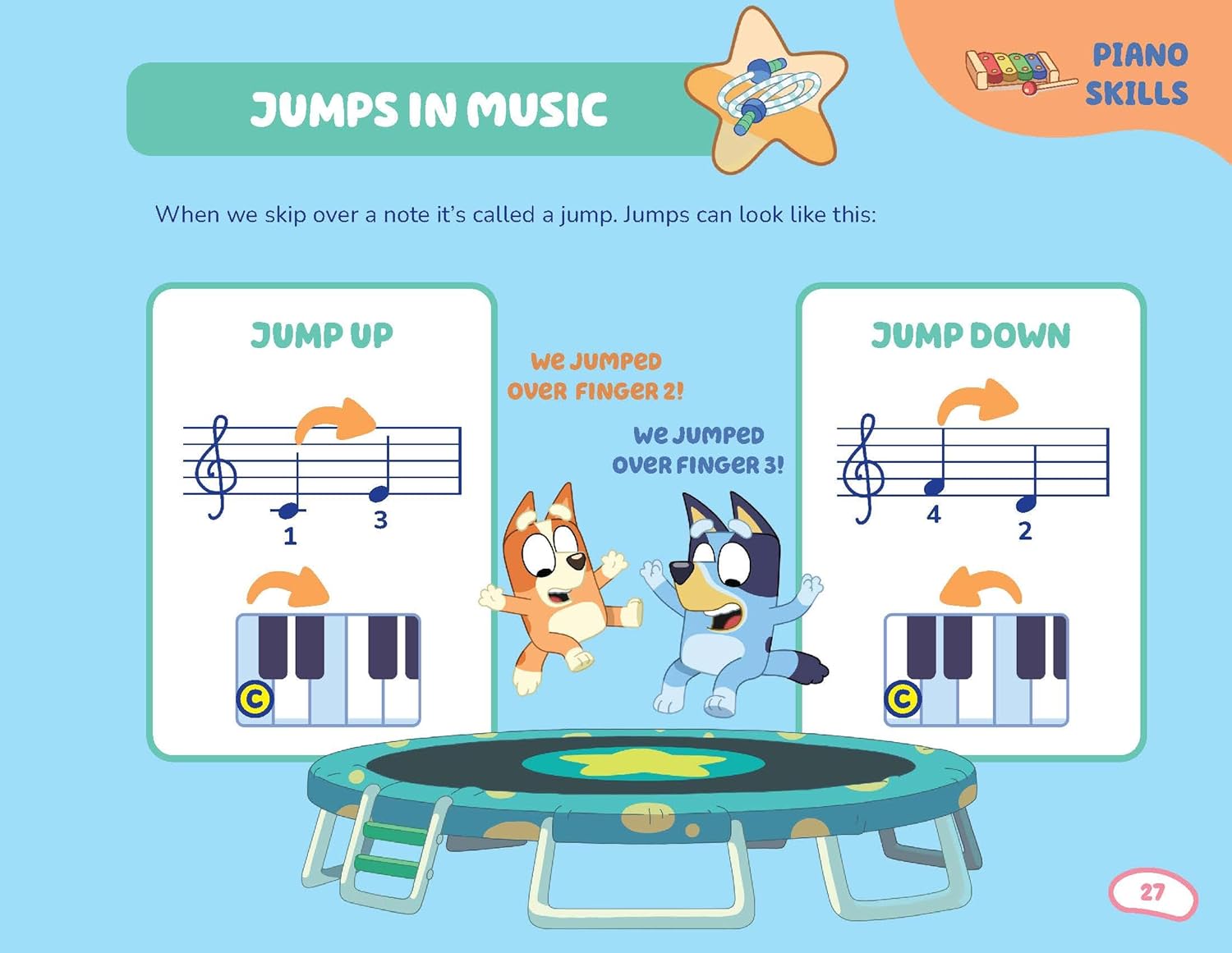 Bluey: First Ever Piano Book by Joff Bush