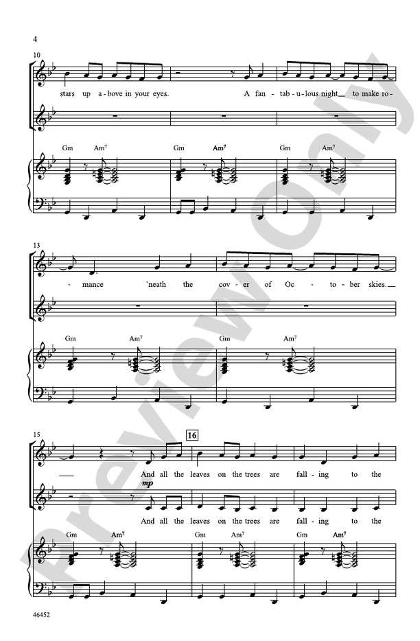 Moondance – SSA Choral Octavo (Digital Download)
