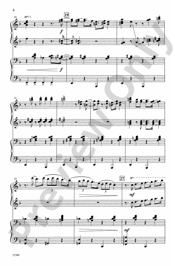 Handful of Keys (from Ain't Misbehavin') – SATB Choral Octavo (Digital Download)