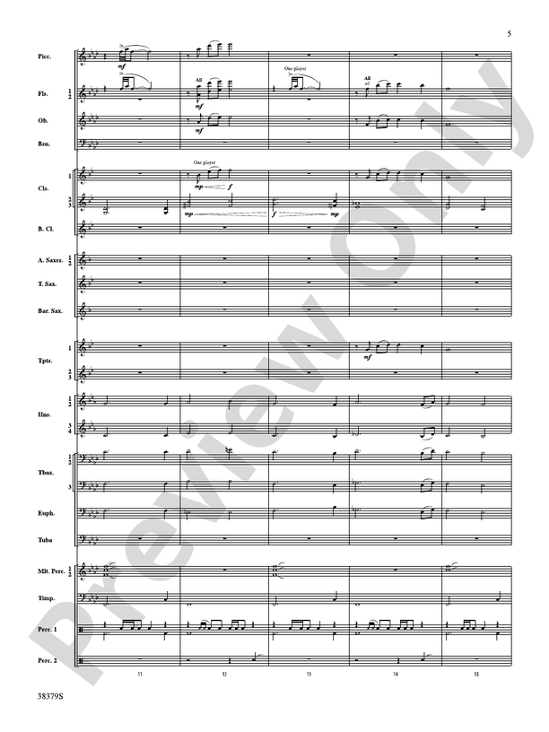 Vision Quest - Concert Band Conductor Score & Parts (Digital Download)
