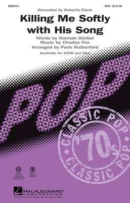 Killing Me Softly with His Song - SSA Paris Rutherford Hal Leonard Choral Score Octavo