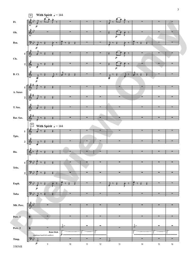 Bluster - Concert Band Conductor Score & Parts (Digital Download)