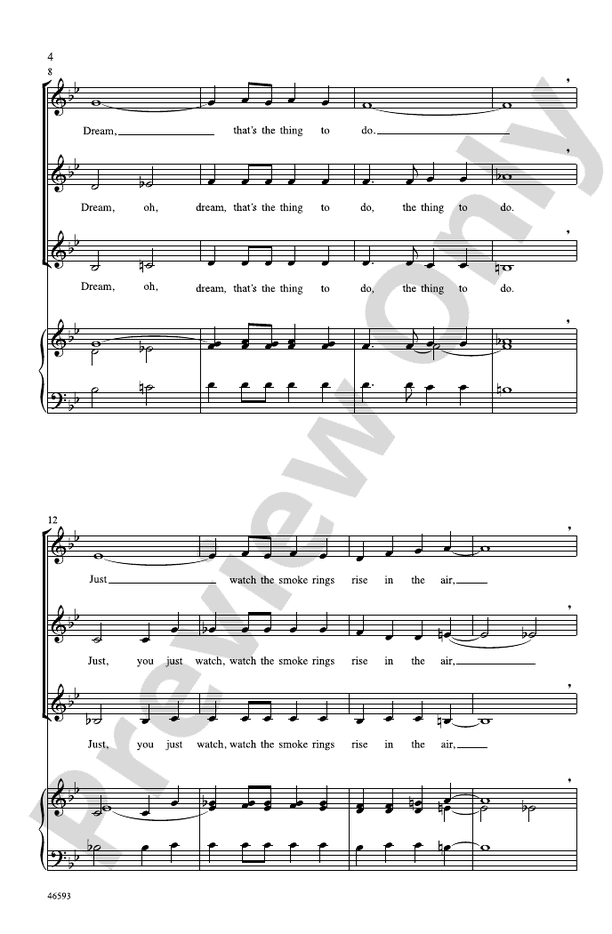 Dream – SSA, a cappella Choral Octavo (Digital Download)