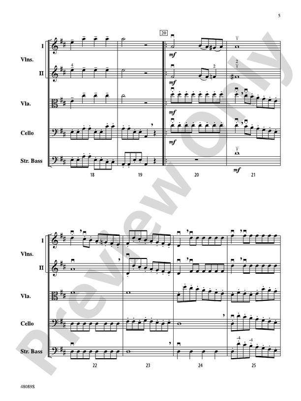 Allegro Molto (Grade 2) - String Orchestra Conductor Score & Parts (Digital Download)