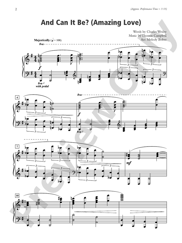 A Call to Love: 10 Hymn Arrangements Based on the Theme of Love - Piano (Digital Download)