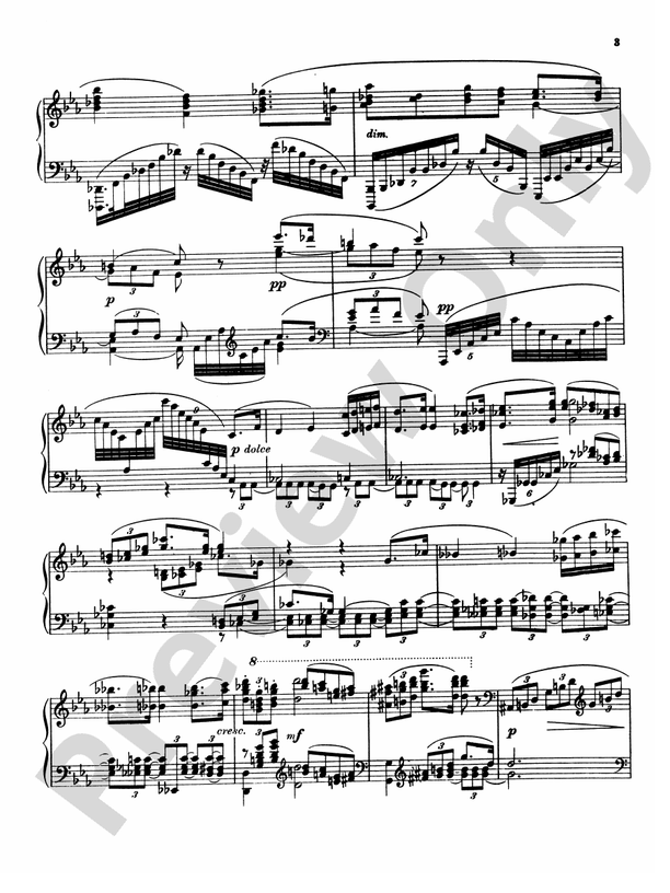 Bartok - Two Fantasies (Gmunden 1903) - Piano Solo (Digital Download)
