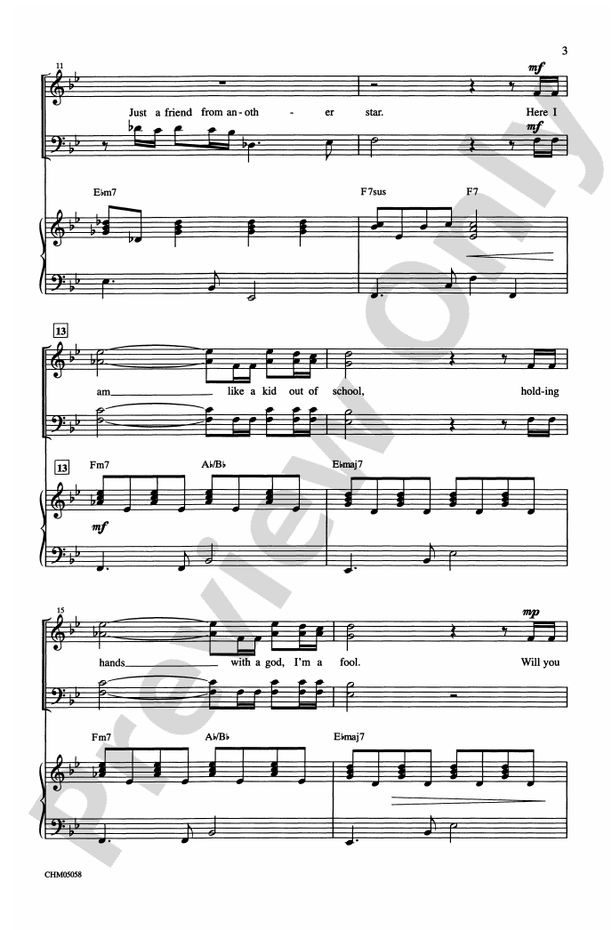 Can You Read My Mind? (from Superman) – SATB Choral Octavo (Digital Download)
