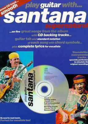Play Guitar With Santana Supernatural Bk/Cd -