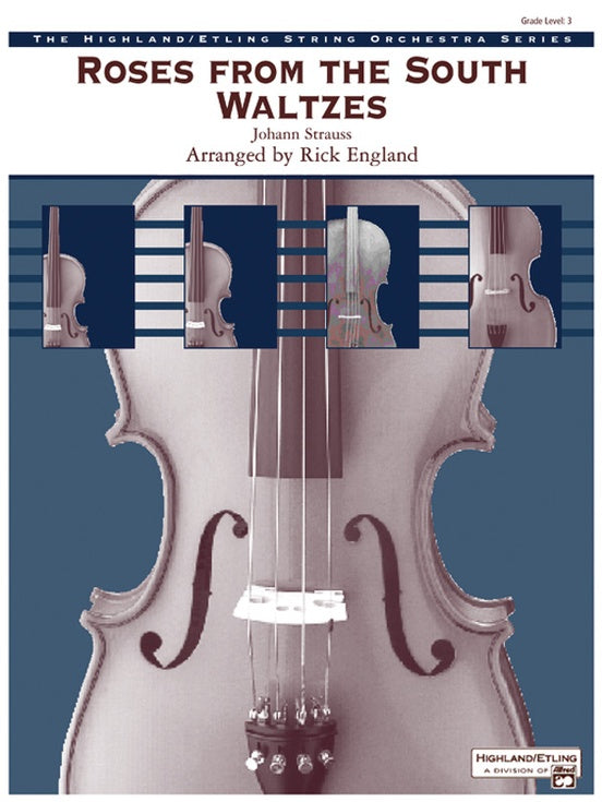 Roses from the South Waltzes – String Orchestra Conductor Score & Parts (Digital Download)