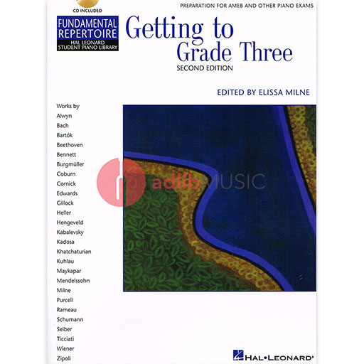 Getting To Grade Three for Piano - Book/OLA