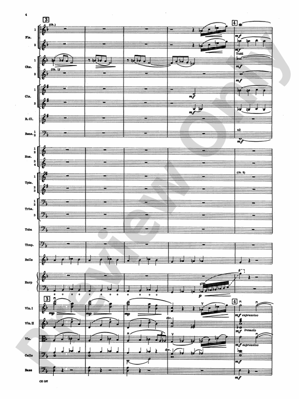 Berceuse and Finale (from the Firebird Suite) – Full Orchestra Conductor Score & Parts (Digital Download)