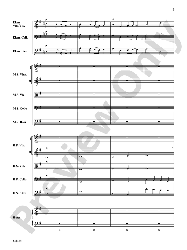 A Festival Rondo - String Orchestra Conductor Score & Parts (Digital Download)