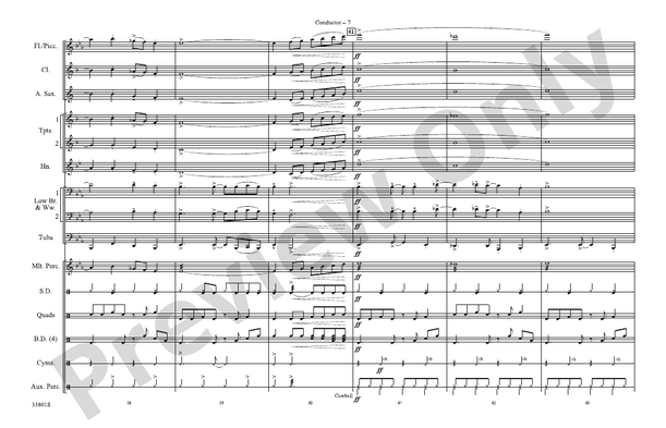 Ramblin' Man – Marching Band Conductor Score & Parts (Digital Download)