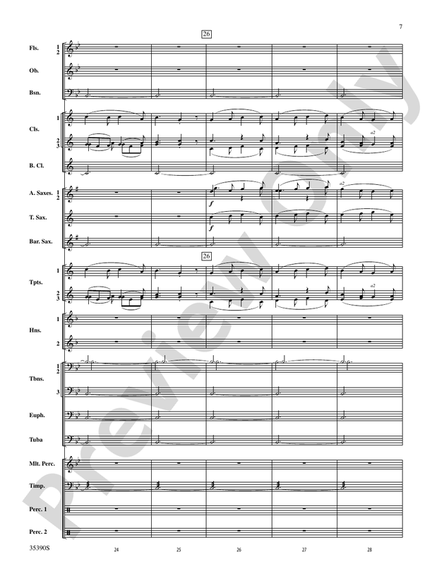 Medieval Fanfare and Chant - Concert Band Conductor Score & Parts (Digital Download)